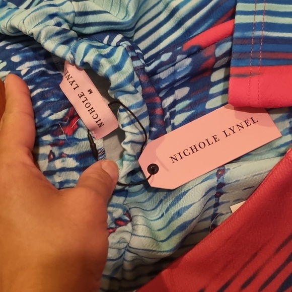 Nichole Lynel Body Scan 2 Piece Set Blue Size Medium - Picture 8 of 13